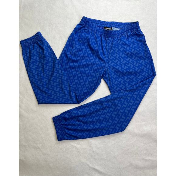 J. Lindeberg Petrus Print Pant, Blue painted bridge, Medium, 145$ - Picture 3 of 9